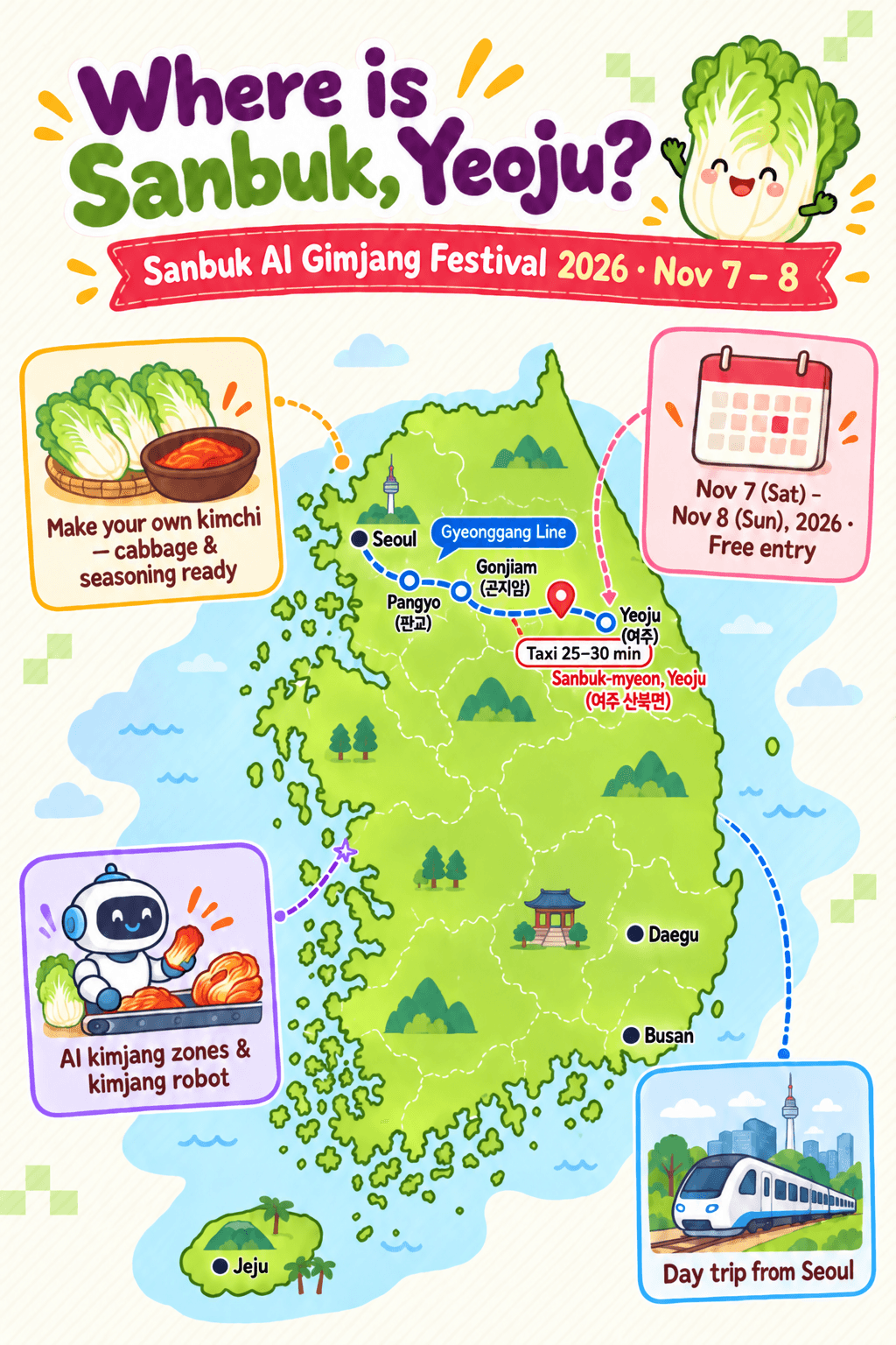Illustrated location map of Yeoju Sanbuk-myeon